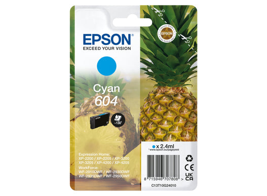 Epson ink cartridge cyan 604                       T 10G2