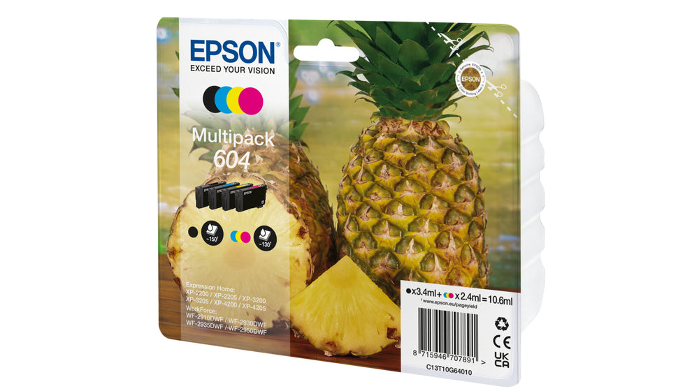 Epson Multipack 4-Colours 604                       T 10G6