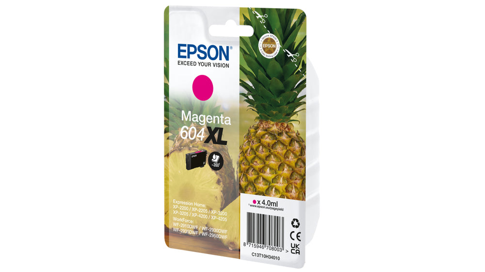 Epson ink cartridge magenta 604 XL                    T 10H3