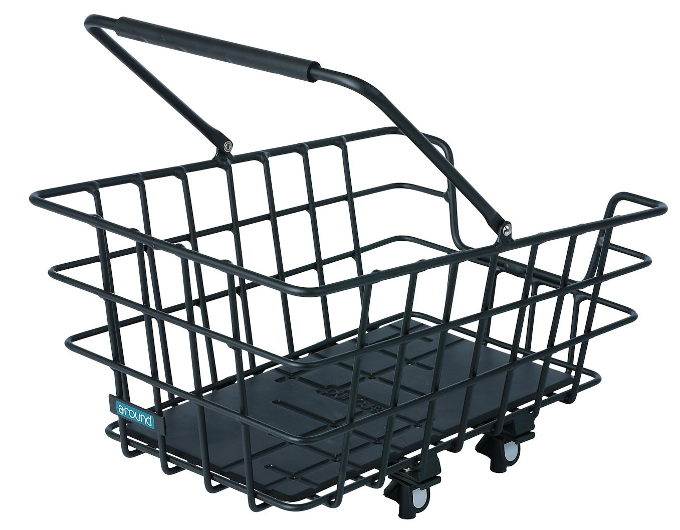 Fietsmand Around College incl. Around removable system - zwart