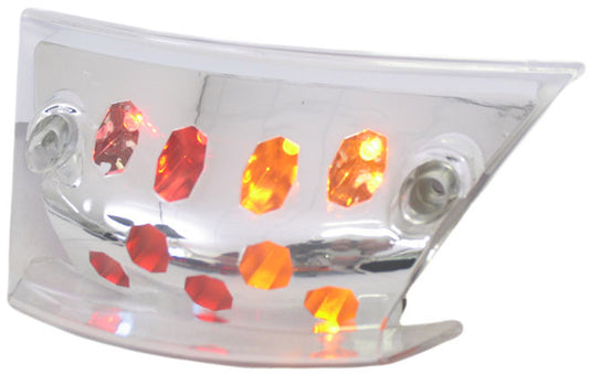 Achterlicht 'Led' + richtingaanwijzer Edge Piaggio Zip 2000 - met helder glas