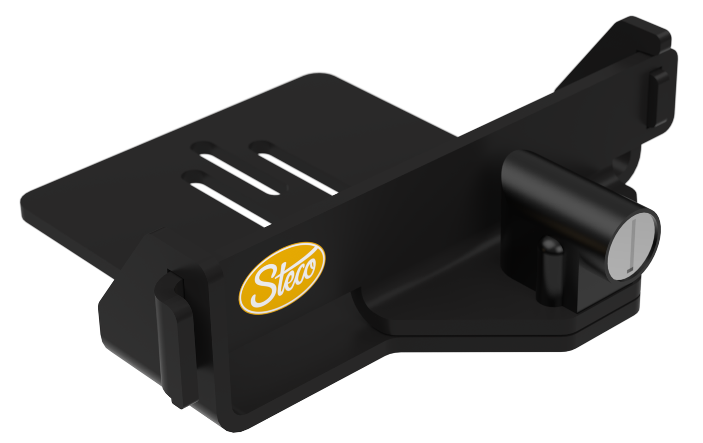 Accuslot bagagedrager Steco voor de bosch BES2 / BES3 - zwart