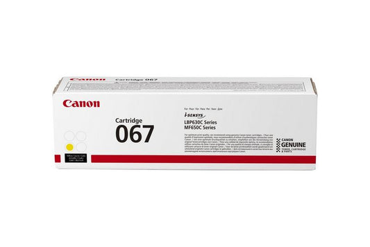 Canon Toner Cartridge 067 Y yellow