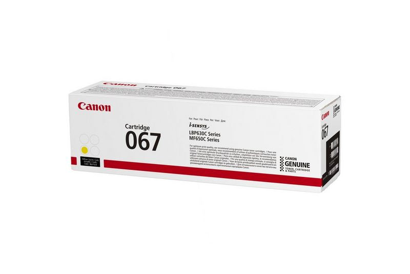Canon Toner Cartridge 067 Y yellow
