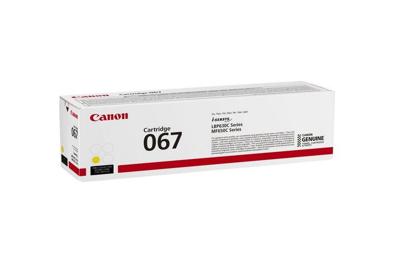 Canon Toner Cartridge 067 Y yellow