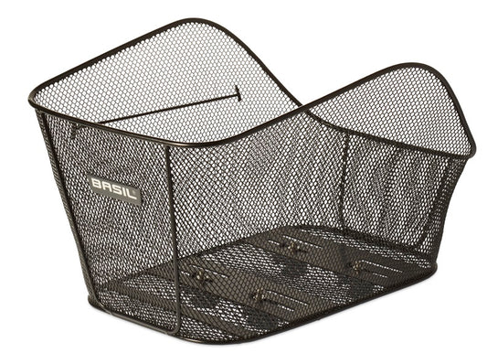 Achtermand Basil Icon L Multisystem - zwart