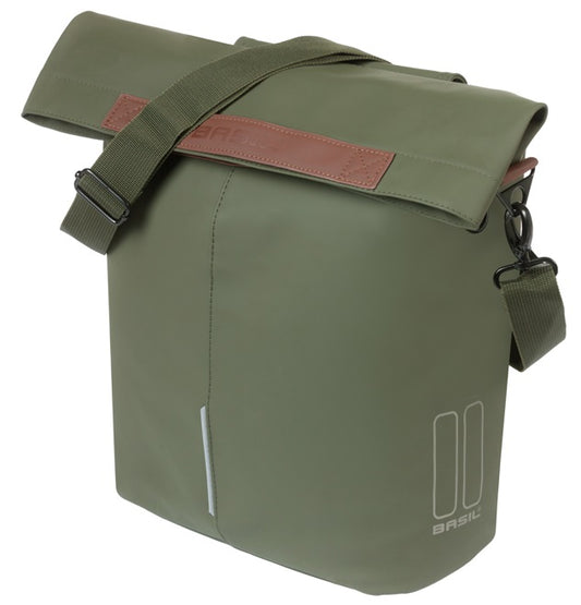 Fietsshopper Basil City MIK 14-16L 11 x 29 x 36 - groen