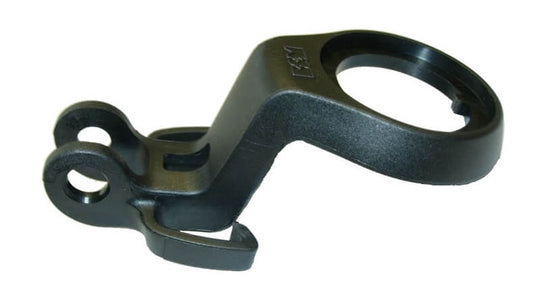 Koplamphaak Busch und Müller stuurmontage 1 1/8" - zwart