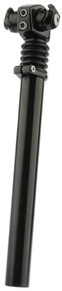 Verende Zadelpen MTB Post Moderne - Ø31,6 mm - zwart - 350 mm - 2-Bouts