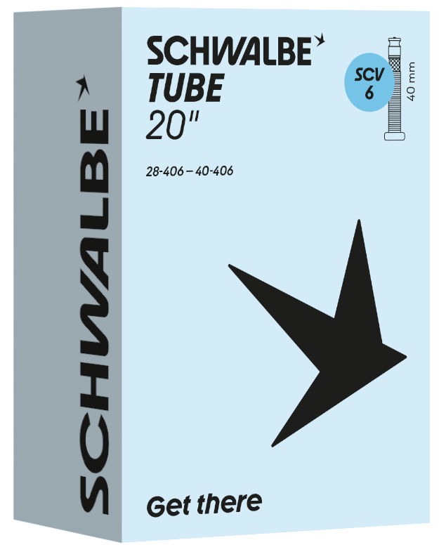 Binnenband Schwalbe SCV6 (20'') - 28/40-406 - 40mm ventiel