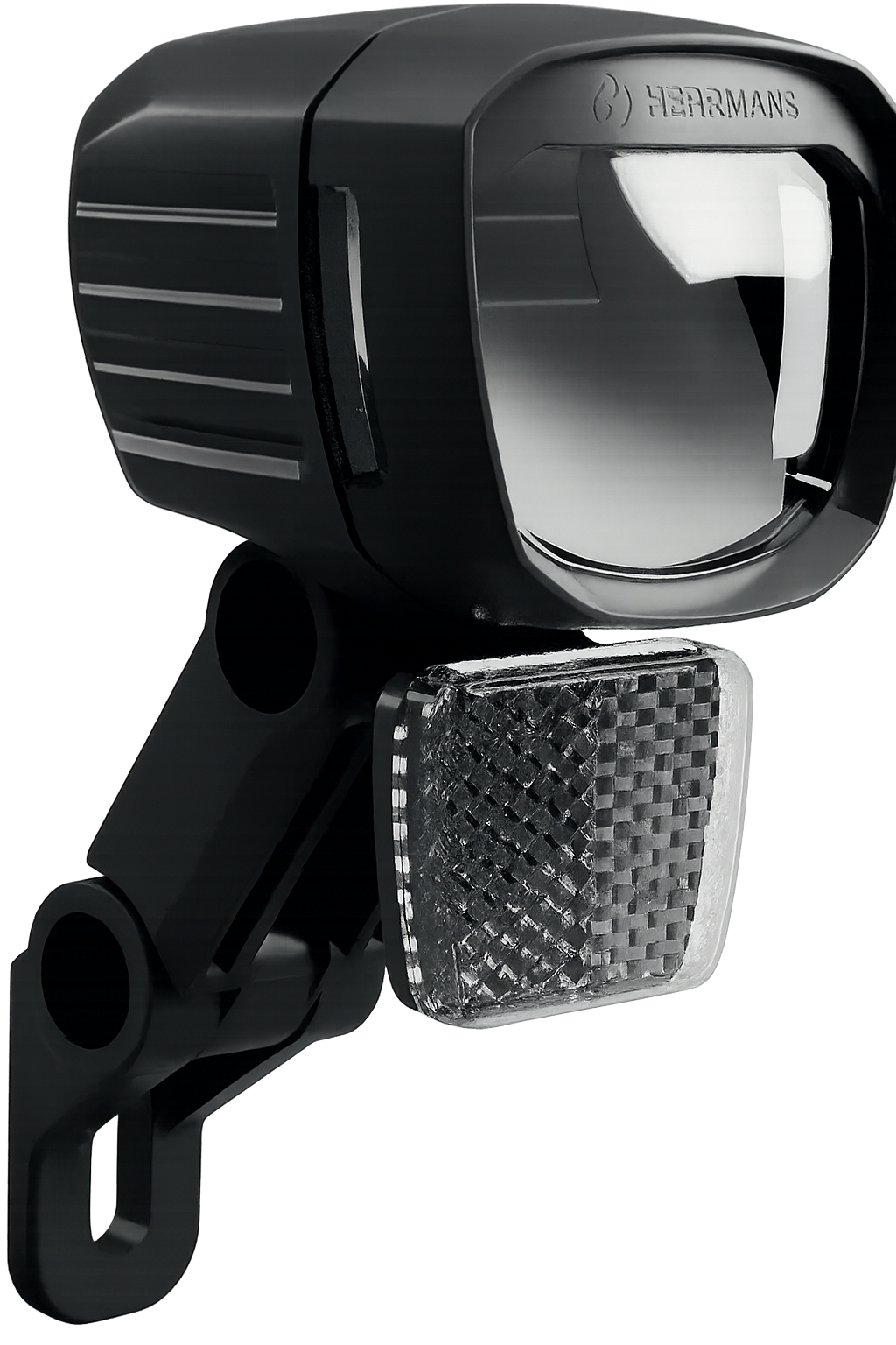 Koplamp Herrmans Nordic MR5 E-Bike 6-12V LED 40 Lux - Zwart