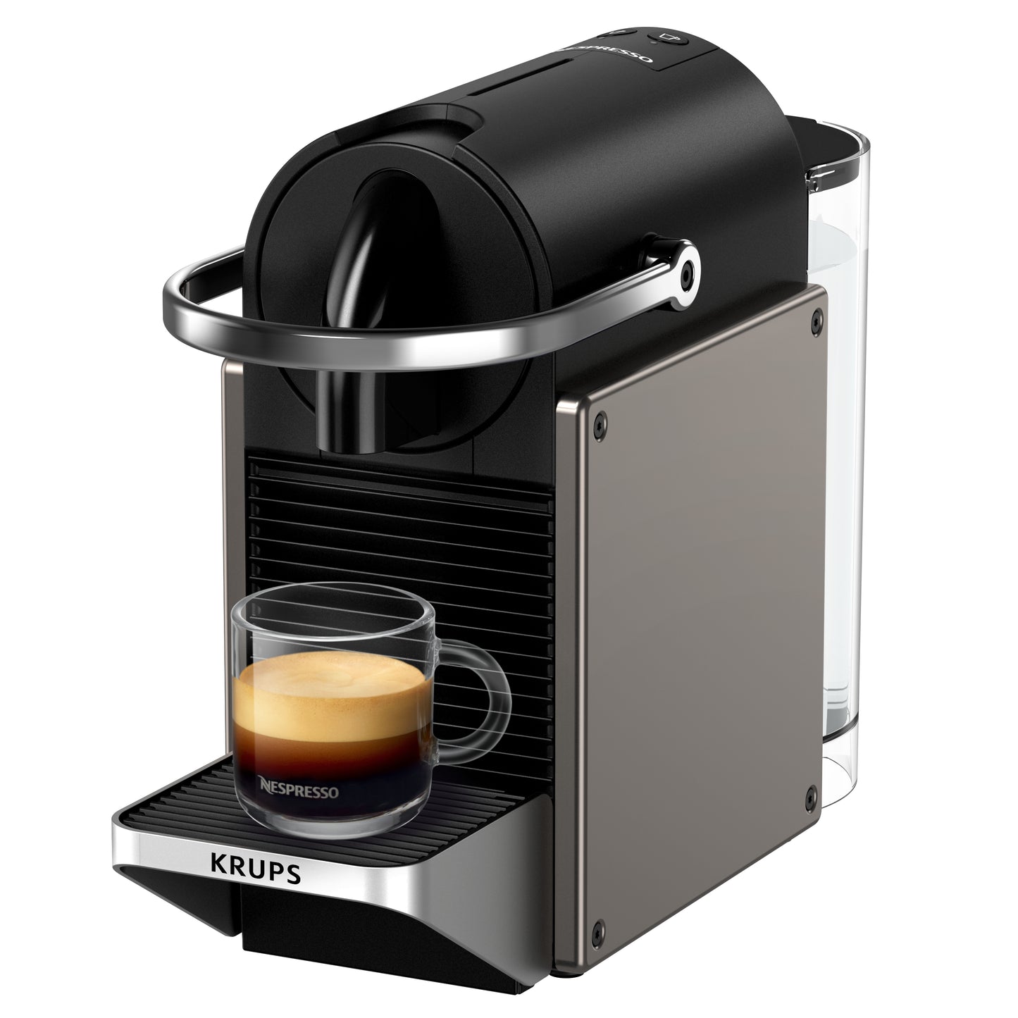 Nespresso XN 306 T Pixie Coffee Machine  titan   by Krups