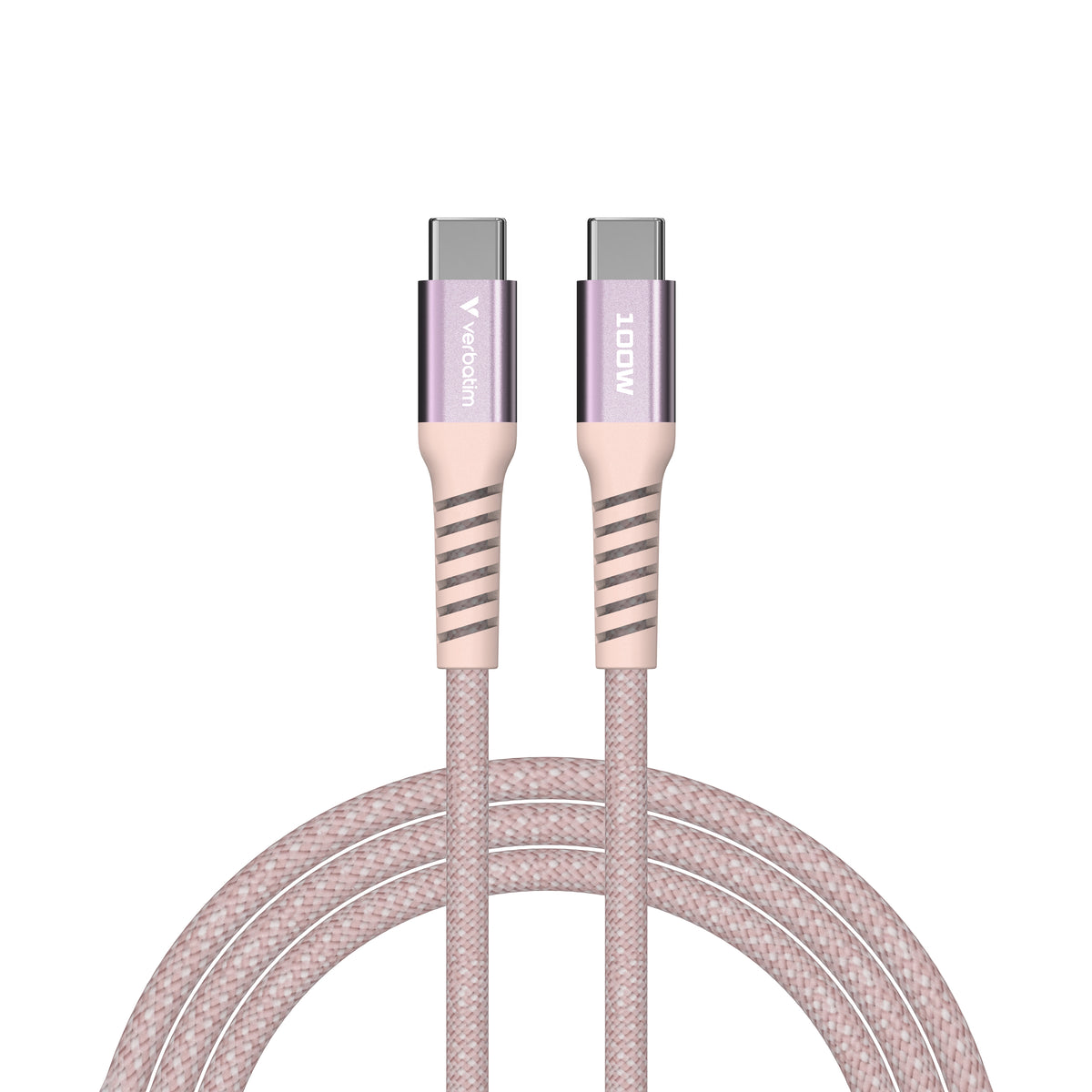 Verbatim Sync&Charge 100W 120cm USB-C/USB-C Magnetic pink  31857