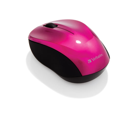 Verbatim Go Nano Wireless Mouse Hot Pink             49043