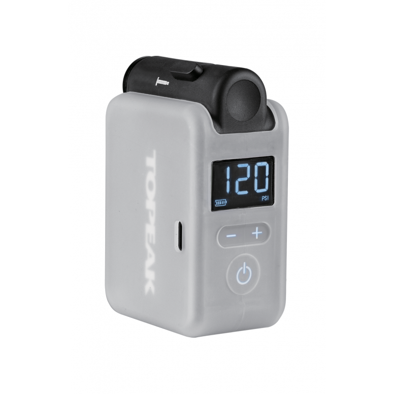 Topeak pomp accucompressor minicompressor E-booster digital