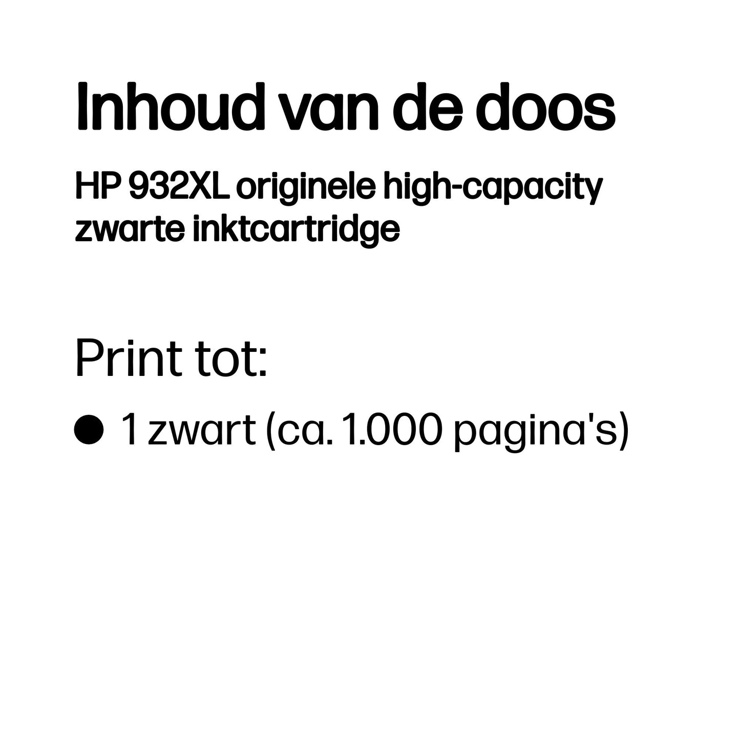 HP CN053AE 1000P orig zw 932XL