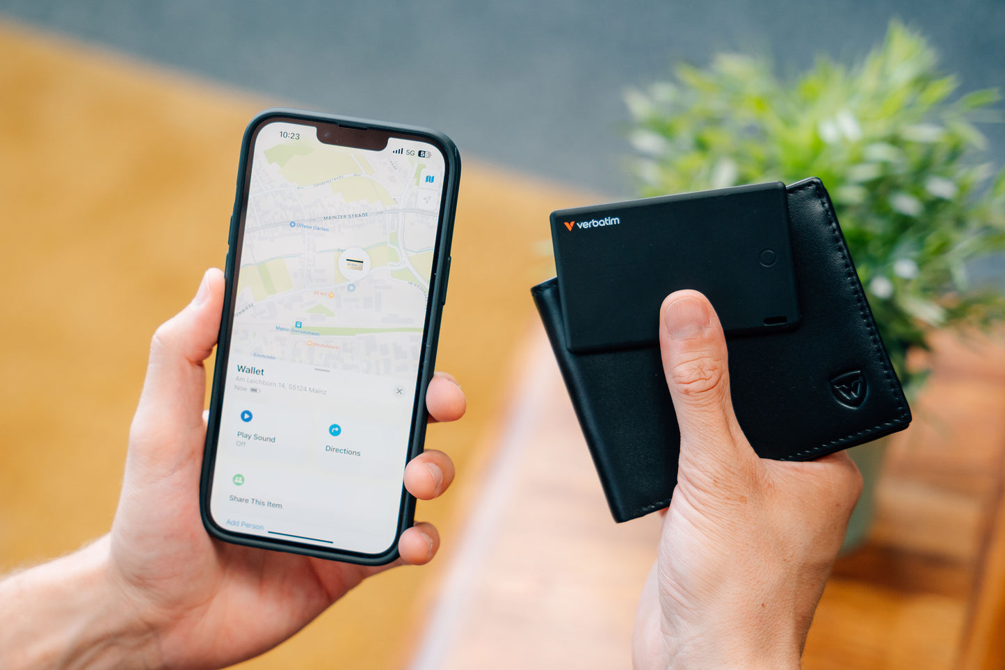 Verbatim My Finder Card schwarz Bluetooth MYFCR-01B        32138