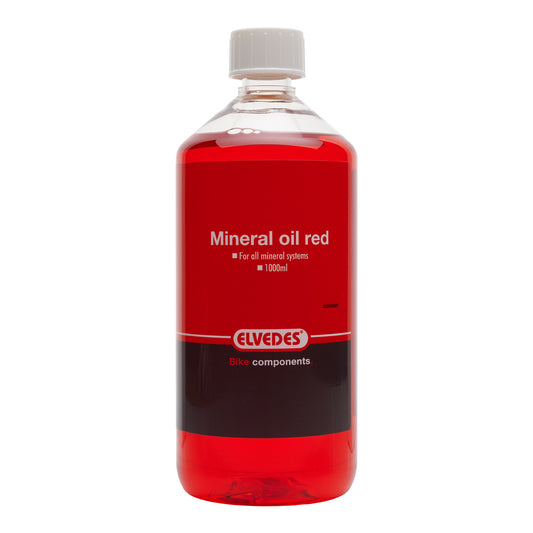 Elvedes mineraal olie 1.000ml rood