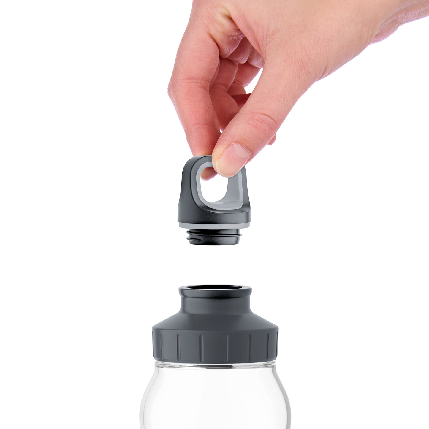 Emsa Drink2Go Glass 0,7 L Korall