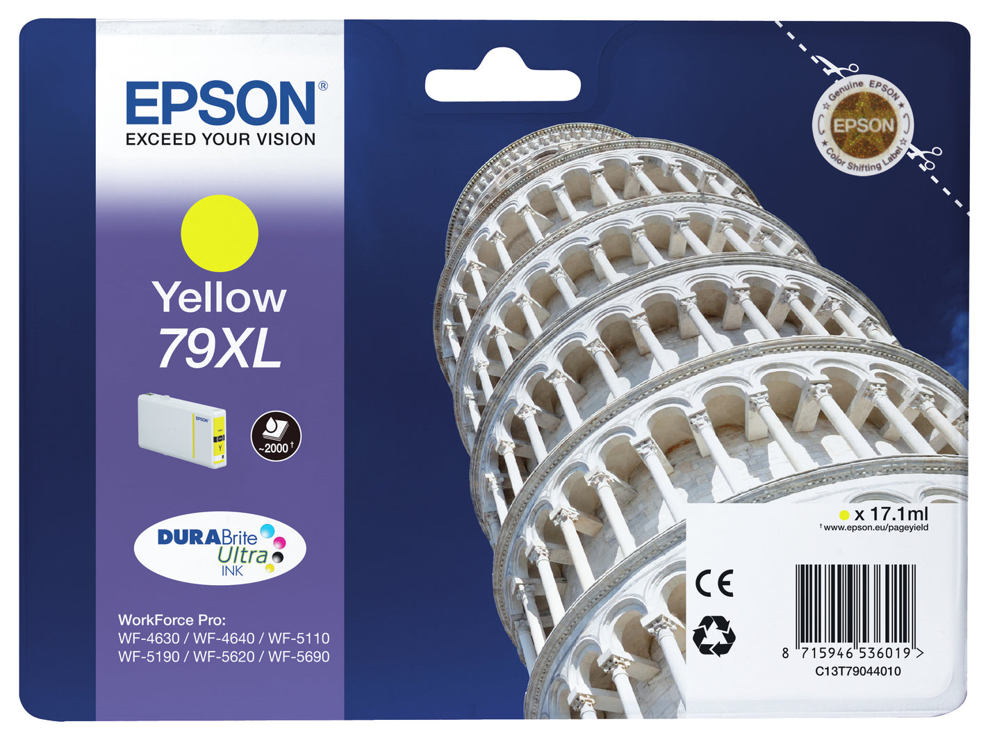 Epson DURABrite Ultra Ink 79 XL ink cartridge yellow T 7904