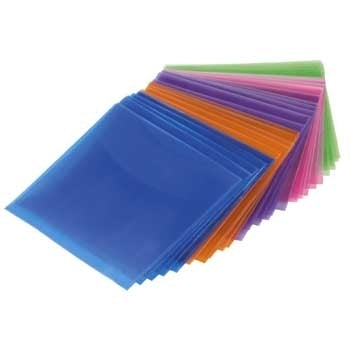 1x50 Hama CD/DVD           51067 Protective Sleeves coloured