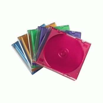 1x25 Hama CD-Sleeves   Slim Box coloured                   51166
