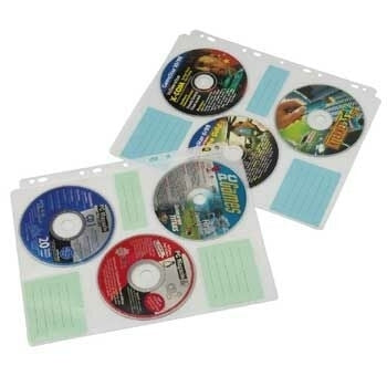1x10 Hama CD Index Sleeves 49835