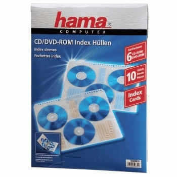 1x10 Hama CD Index Sleeves 49835