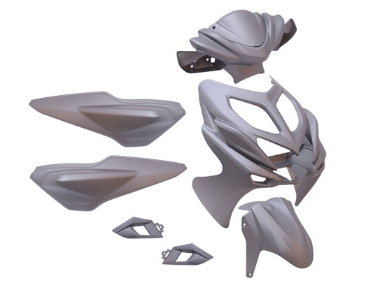 Plaatset 9-delig Yamaha Aerox-R vanaf bouwjaar 2014 - mat grijs