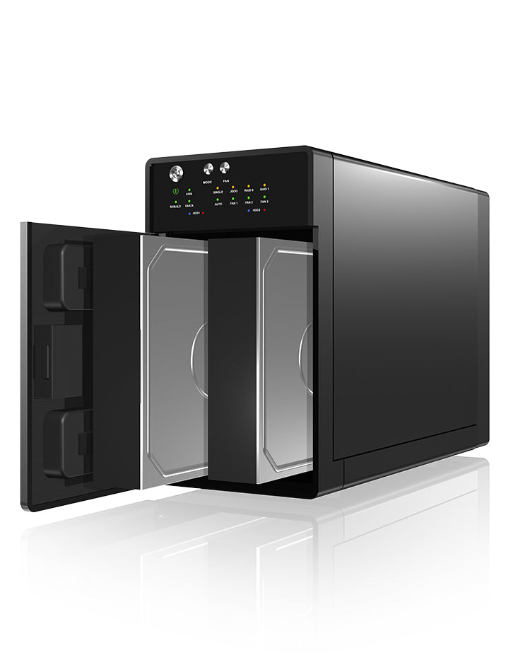 ICY BOX IB-RD3620SU3 3,5  2-fold Raid housing