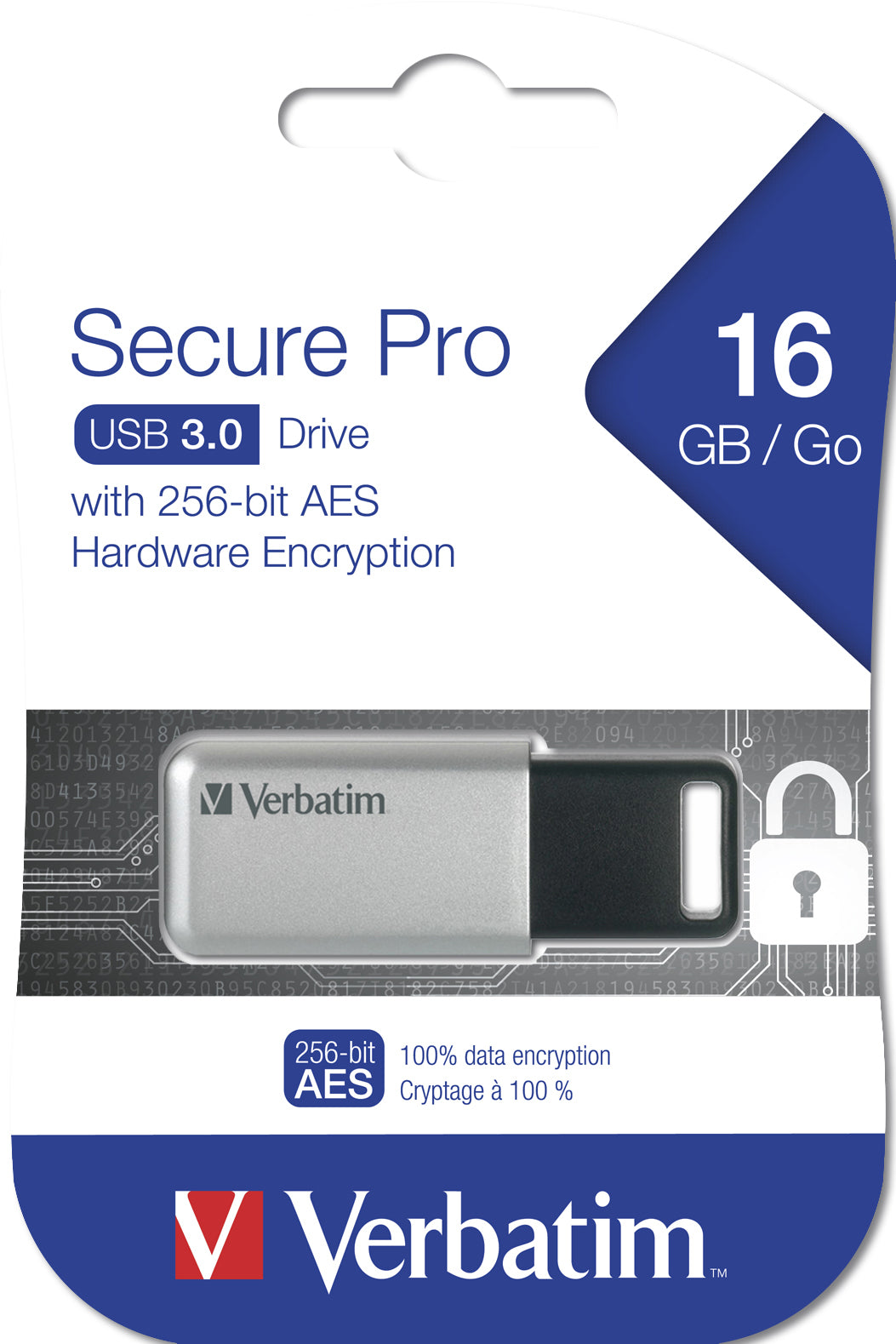 Verbatim Secure Data Pro    16GB USB 3.0