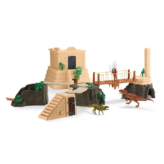 Schleich Dinosaurs Conquest of the Dino Temple- Mega Set 42656