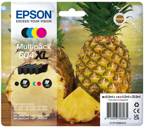 Epson Multipack 4-colours 604 XL                    T 10H6