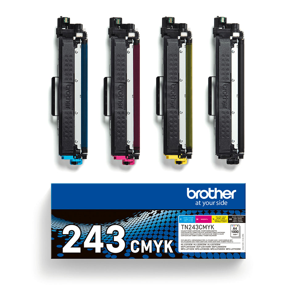 Brother TN-243 CMYK Toner Value Pack