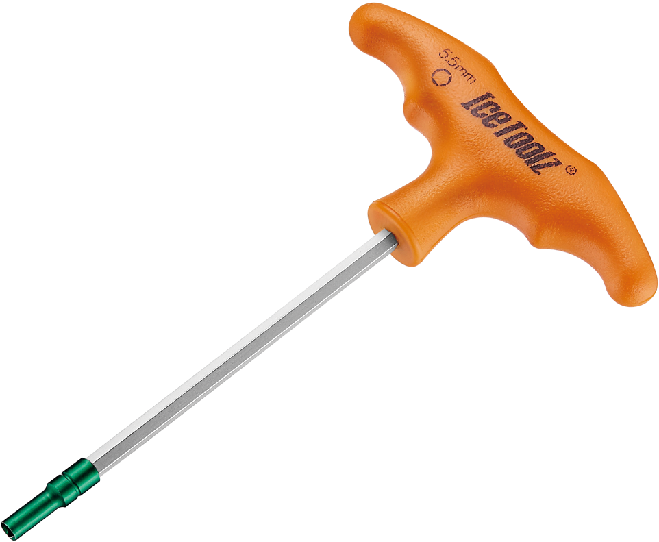 Spaaknippelsleutelset IceToolz 12B5 voor 3,2 mm (vierkante) nippels