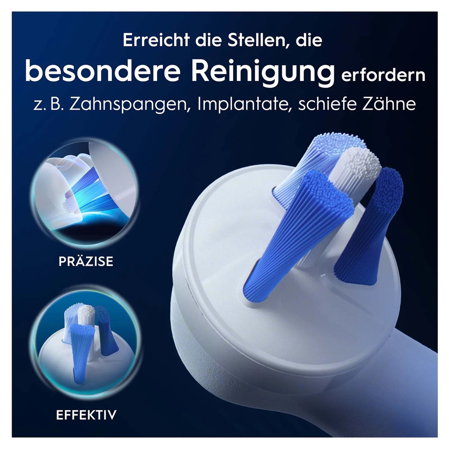 Oral-B iO Aufsteckbürsten Interdental Reinigung 2er