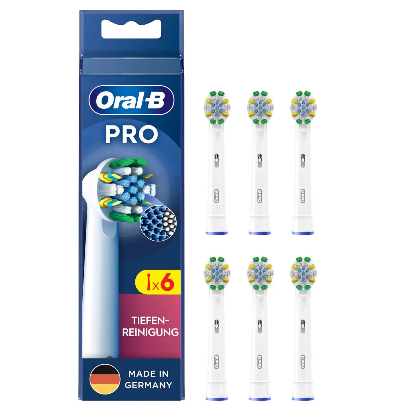 Oral-B Toothbrush heads Pro Deep Cleaning   6 pcs.