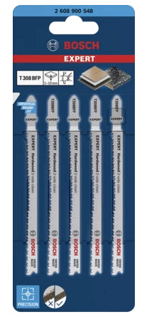Bosch EXPERT jigsaw blades T308BFP Hardwood 2-side clean