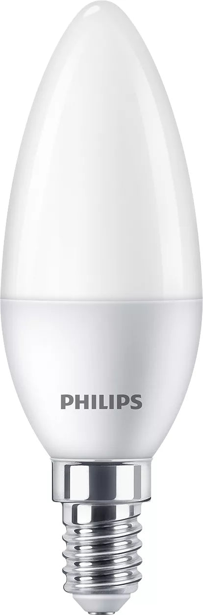 Philips LED Lamp E14 4-pack candle     40W 2700K
