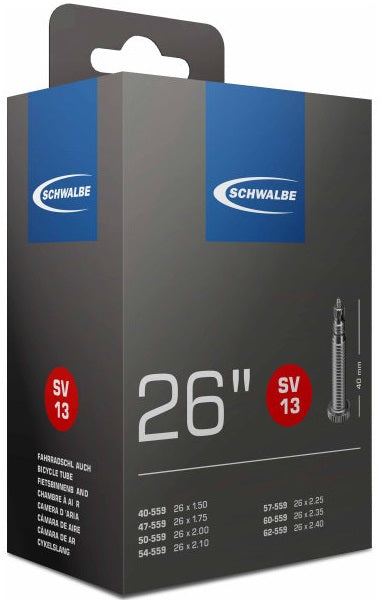 Binnenband Schwalbe SV13 26" / 40/62-559 - 40mm ventiel