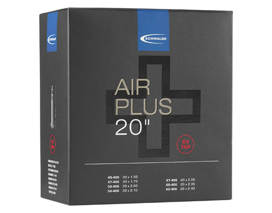 Binnenband Schwalbe Air Plus SV7AP 20" / 40/62-406 - 40mm ventiel