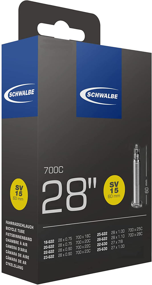 Binnenband Schwalbe SV15+ 28" / 18/28-622/630 - 60mm ventiel