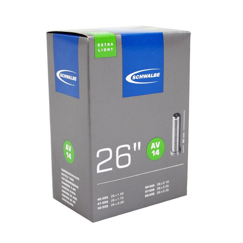 Binnenband Schwalbe AV14 Extra Light 26" / 40/62-559 - 40mm ventiel