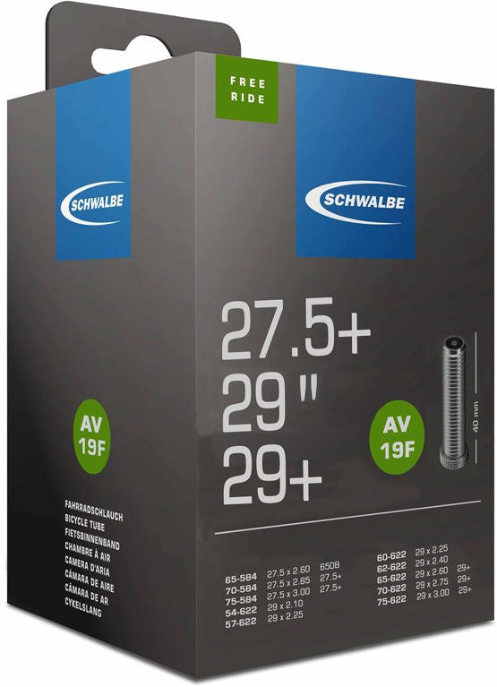 Binnenband Schwalbe AV19F TR4 Freeride Air Plus 27.5-29" / 54/75-584/622 - 40mm ventiel