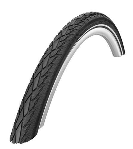 Buitenband Schwalbe Road Cruiser K-Guard  24 x 1.75" / 47-507 - zwart met reflectie