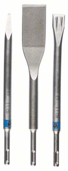 Bosch SDS-plus Chisel Set 3 pc Long Life
