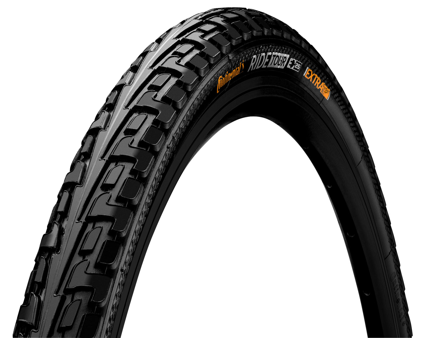 Buitenband Continental Ride Tour 27 x 1 ¼"  / 32-630 - zwart met reflectie