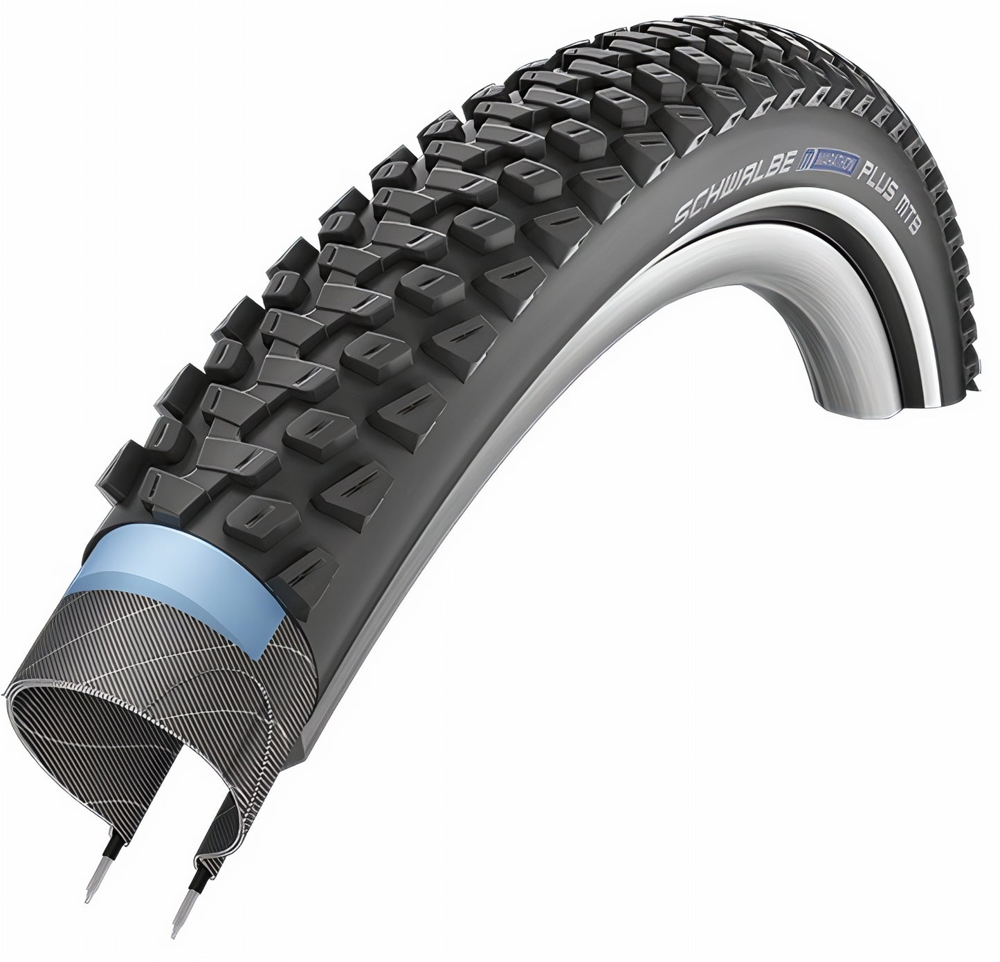 Buitenband Schwalbe Marathon Plus MTB SmartGuard 29 x 2.10" / 54-622mm - zwart met reflectie