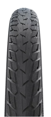 Buitenband Schwalbe Road Cruiser Plus PunctureGuard 28 x1.75" / 47-622 - zwart met reflectie