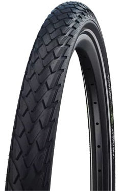 Buitenband Schwalbe Green Marathon GreenGuard 28 x 1 ½" / 40-635mm - zwart met reflectie